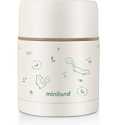 Детский термос для еды Miniland Natur Thermos 600 мл Chip, бурундук