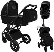 Коляска 3 в 1 Sweet Baby Rocco Air + автокресло Premier Plus Black Black (Air)