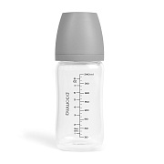 Стеклянная бутылочка Paomma 240 мл GB215 Light Grey