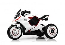 Детский электромотоцикл RiverToys G004GG белый