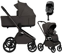Коляска 4 в 1 Sweet Baby SBL Orso New + автокресло Premier Plus Grey Chocolate Brown