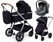 Детская коляска Rant Moss Prime 3 в 1 с автокреслом Miro Olive Black