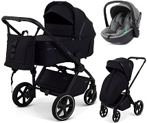 Детская коляска Rant Falcon X 3 в 1 RA126 с автокреслом Miro Olive Black