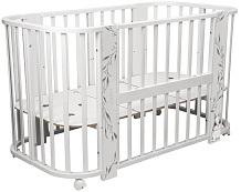 Кроватка-трансформер Indigo Baby Line 5 в 1 зайка