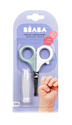 Ножницы для ногтей Beaba Ciseaux с круглым наконечником 920360 GREEN BLUE