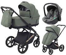 Детская коляска Rant Garda 3 в 1 с автокреслом Miro Olive Olive