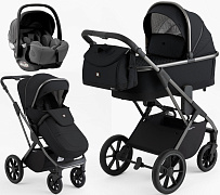 Коляска 3 в 1 Sweet Baby Ricci + автокресло Premier Grey Black