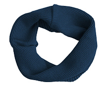 Снуд детский вязаный Amarobaby Pure Love Snood синий, размер до года 36