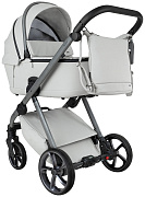 Детская коляска Pituso Sole Leather 2 в 1 PMPL/01 Island Stone