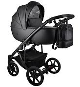 Детская коляска Bexa Air Eco 2 в 1 03 черная кожа