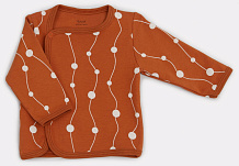 Распашонка Rant Hugs and Kisses Pattern 5373/5473 Brown 68