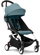 Коляска прогулочная Stokke YOYO3 рама белая White Aqua