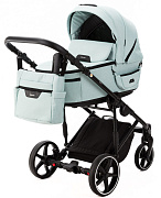Детская коляска Adamex Zico New 2 в 1 ZN-TK27 TIP (серо‑зелёный)