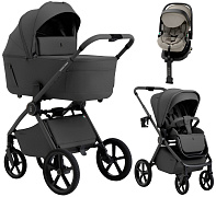Коляска 4 в 1 Sweet Baby SBL Elegante Therma Colore + автокресло Premier Plus Begie Dark Grey