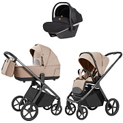 Коляска Carrello Vector 2025 CRL-6551 Nova DK791 Grey Line 3 в 1 Mellow Beige