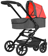 Коляска для кукол Carrello Magia 3 в 1 9636 Red