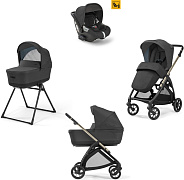 Детская коляска Inglesina Electa System Quattro 4 в 1 DRW 2024 Upper Black