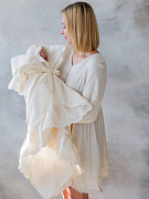 Конверт-плед НаследникЪ Выжанова 95х95 01110-05006 ЧЗ айвори