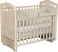 Детская кроватка Антел Алита 3/5 (маятник универсальный) слоновая кость