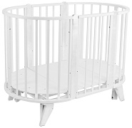 Детская кровать трансформер Indigo София 6 в 1 New 106601 белый