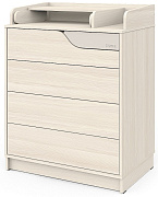 Детский пеленальный комод Pituso Esmee Ясень севилья-кремовый