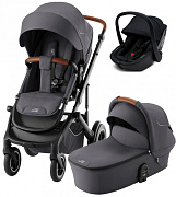 Коляска 3 в 1 Britax Roemer Smile 5Z и автокресло Osann Cuddle Carbon Midnight Grey