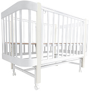 Кроватка-трансформер Indigo Italiano Baby 4 в 1 белый-кашемир