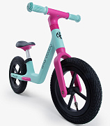 Двухколесный беговел AmaroBaby Splash бирюзовый/розовый