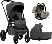 Коляска 3 в 1 Sweet Baby SBL Orso + автокресло Premier Begie Dark Grey