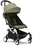 Коляска прогулочная Stokke YOYO3 рама белая White Olive