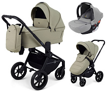 Детская коляска Rant Flex 3 в 1 RA076 с автокреслом Cruise Grey Light Green