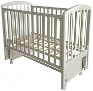 Детская кроватка Антел Люси 1 (маятник универсальный, колесо) кашемир