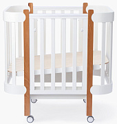 Детская кроватка-трансформер Happy baby Mommy lux Белый