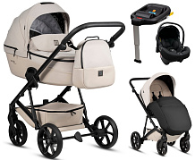 Детская коляска Tutis Viva 6 Plus Essential 4 в 1 с автокреслом Elo Lux EduSky Black и базой 1612058 Crystal