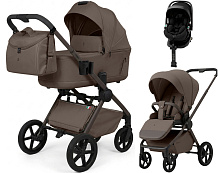 Коляска 4 в 1 Sweet Baby SBL Alba 2.0 и автокресло Premier Plus Black Dark Beige