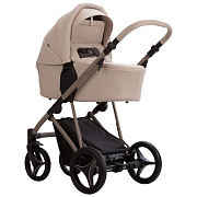 Детская коляска Bebetto Pelpasso Pro 2 в 1 02 св.бежевая кожа