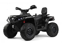 Детский электроквадроцикл RiverToys BRP Can-Am Outlander Y888YY BLACK/черный