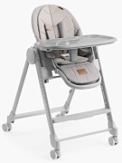 Стульчик для кормления Happy Baby Berny Lux grey new