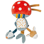 Игрушка мягкая Nattou Soft toy FELIX & LEO Барсук и Ослик Activity 595292