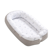 Кокон-гнездышко Perina Soft Cotton Серый