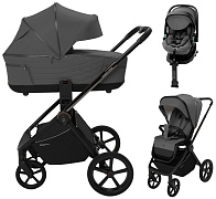 Коляска 3 в 1 Sweet Baby SBL Elegante Therma + автокресло Premier Plus Grey Dark Grey