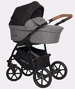 Детская коляска Riko Basic Bella Lux 2 в 1 01 темно-серый