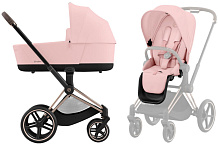 Коляска 2 в 1 Cybex Priam IV Rosegold complete 523001511 Peach Pink