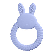 Прорезыватель Uviton Bunny Elly силиконовый 0618 пурпурный