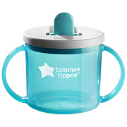 Чашка-непроливайка Tommee Tippee 190 мл. с 4 мес. TT0049-ALBASTRU голубой