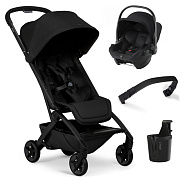 Прогулочная коляска Joolz Aer 2 SE и автокресло Baby-Safe Core Space Black Space black
