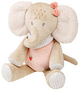 Игрушка мягкая Nattou Soft Toy Flo, Ernest & Oli Слоник 682008