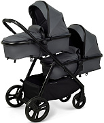 Детская коляска для двойни Rant Basic Dualo 2 в 1 RA168 Graphite
