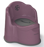 Горшок детский AmaroBaby Ergonomic с крышкой фиолетовый