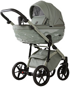 Детская коляска Adamex Chantal Pro Natura 3 в 1 CN-7-SALVIA (ШАЛФЕЙ КОЖА)